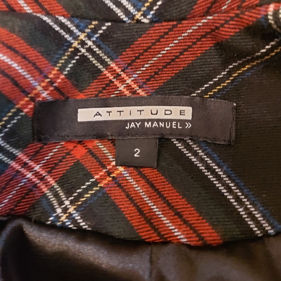 Attitude by Jay Manual Plaid blazer - Picture 2 of 5
